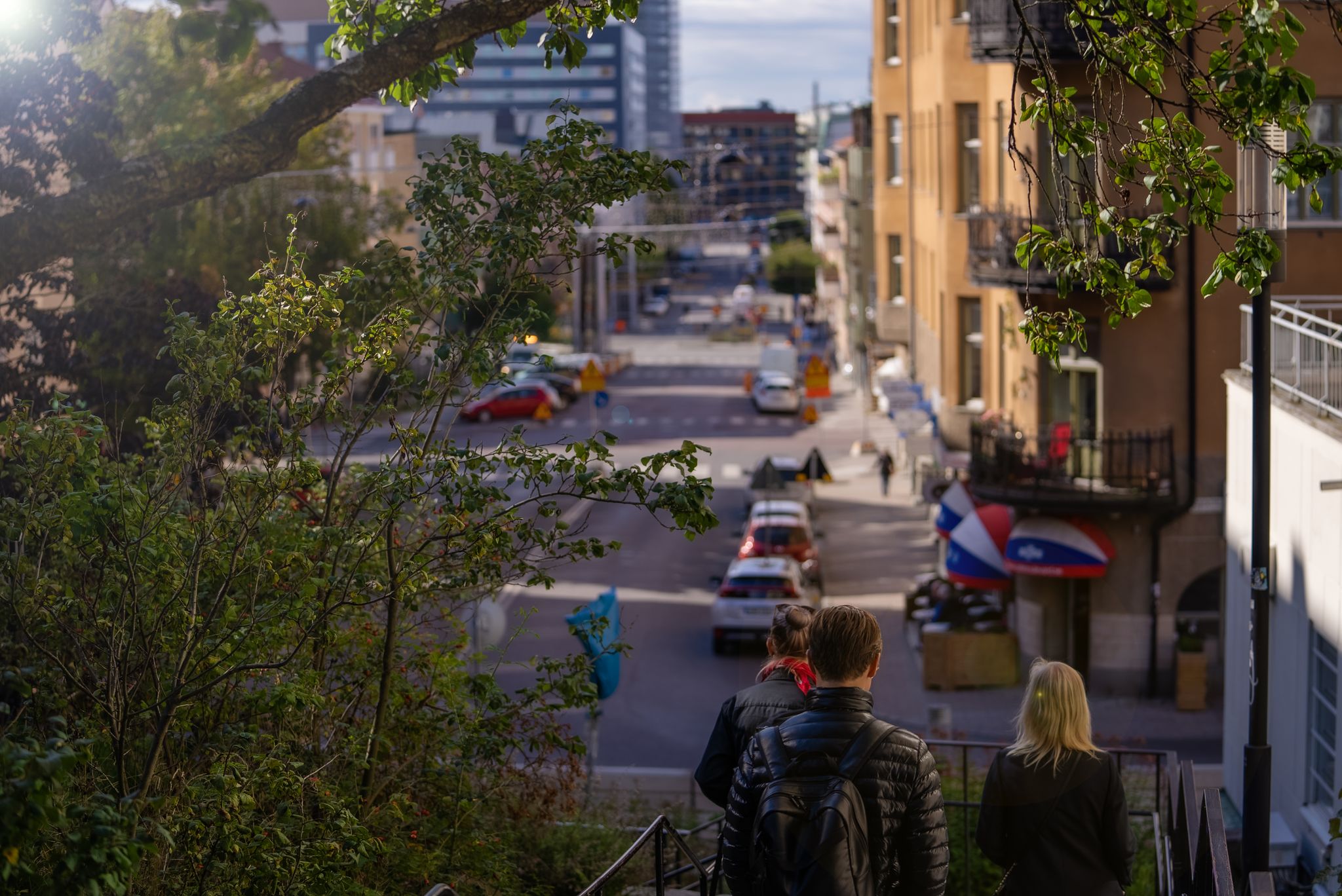 Bild på stadsdelen Sundbyberg där nyproduktionsprojektet Kv. Garbo kommer att utvecklas av Balder.