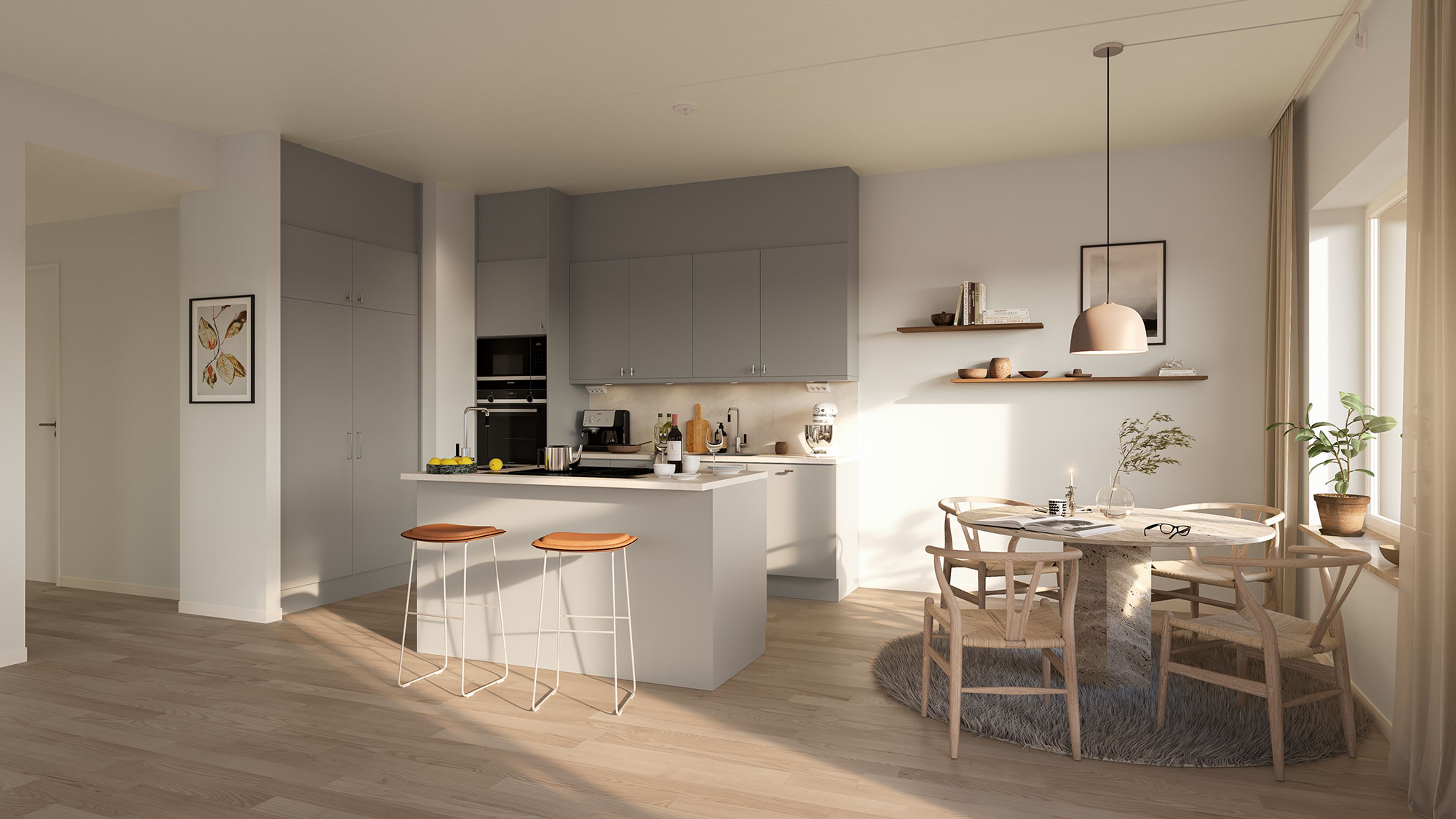 Balder Bohusgatan Kitchen Elegant Still by Envise Web