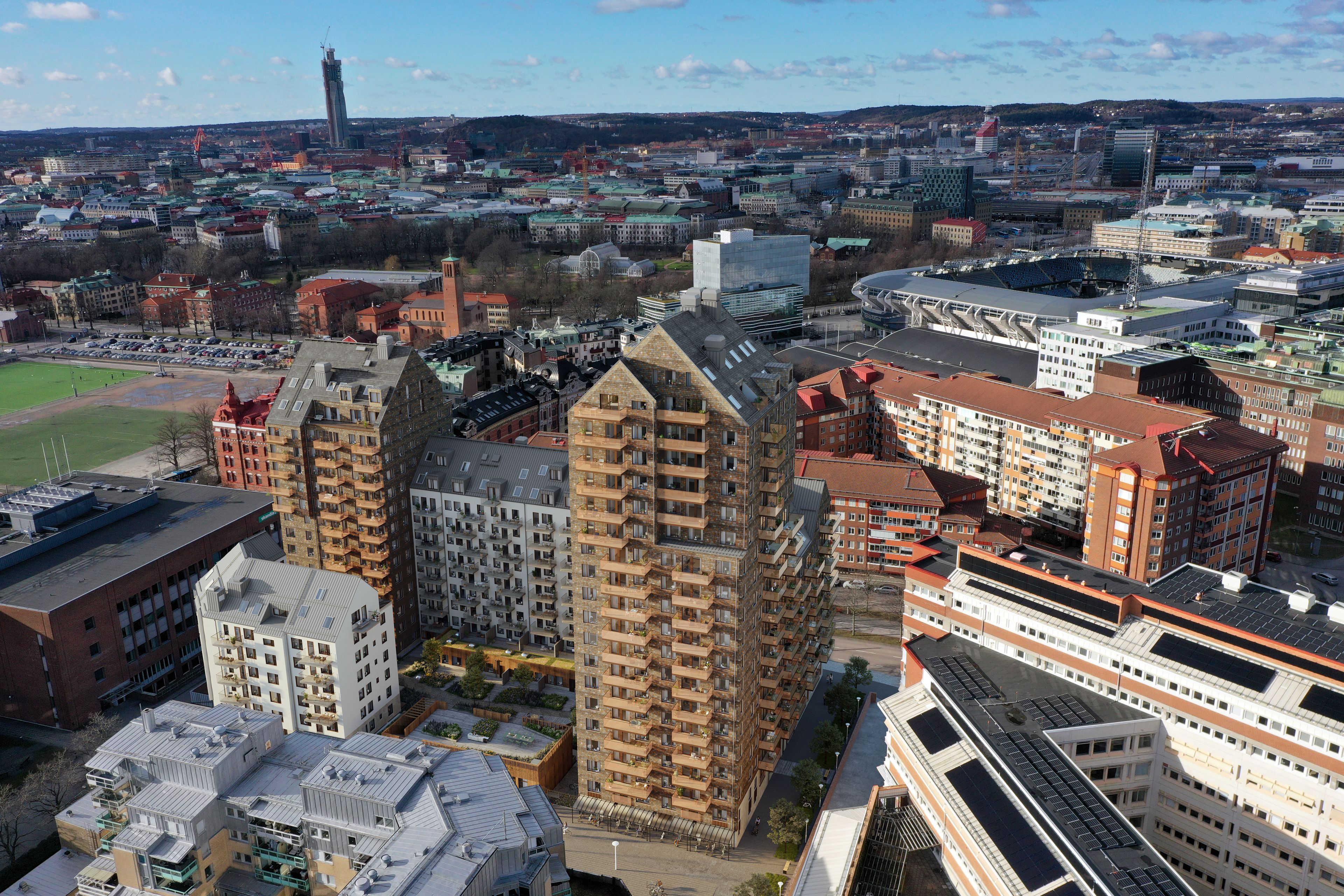 Balder Nyproduktion Bohusgatan Exterior Overblick Utsikt Omrade